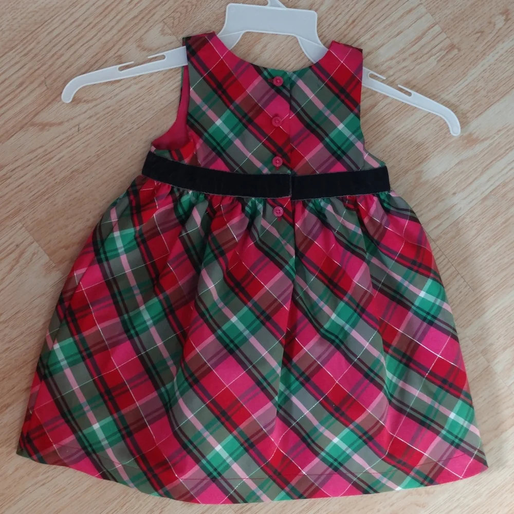 Plaid Dress - 12M